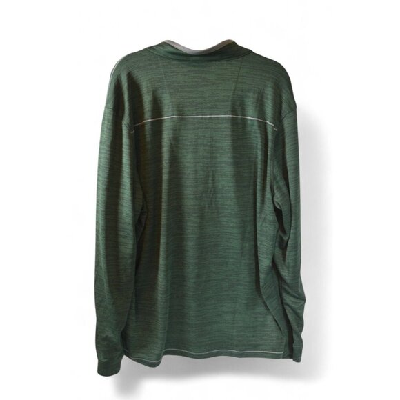 Pebble Beach Men's 1/4 Zip Dry-Luxe Performance Pullover Green Size:XXL NWT - Picture 5 of 5